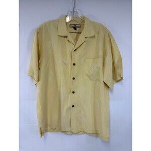 Vintage Tommy Bahama Men’s Button Down Dress Shirt Short Sleeve Size Small 100%